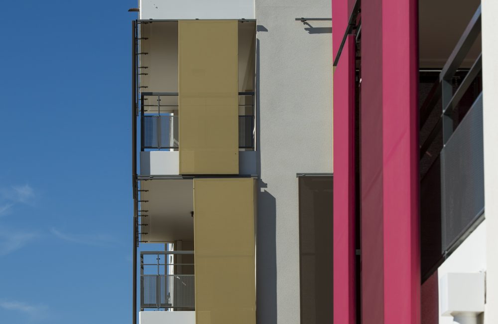 Projet immobilier neuf Grand’R vue balcon et terrasse