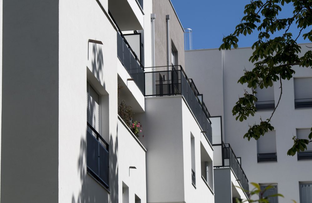 Projet immobilier neuf Le Contemporain vue façade 2