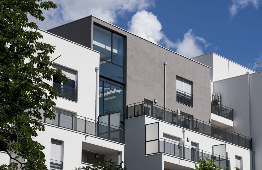 Projet immobilier neuf Le Contemporain vue façade 5