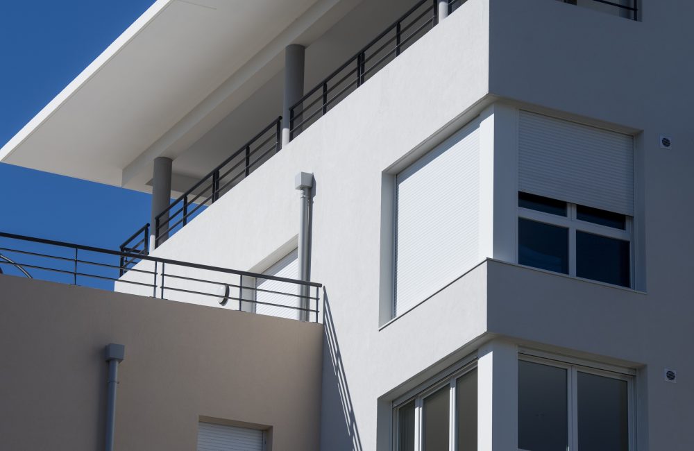 Projet immobilier neuf Vertcalade vue terrasse