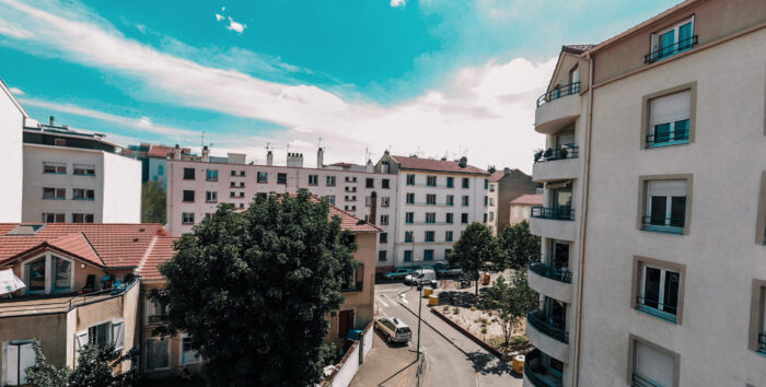 Programme neuf Villeurbanne Aéro : vue réelle 4 d'un appartement