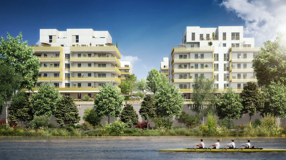 quai florentin programme immobilier neuf lyon 9 vue facade quai