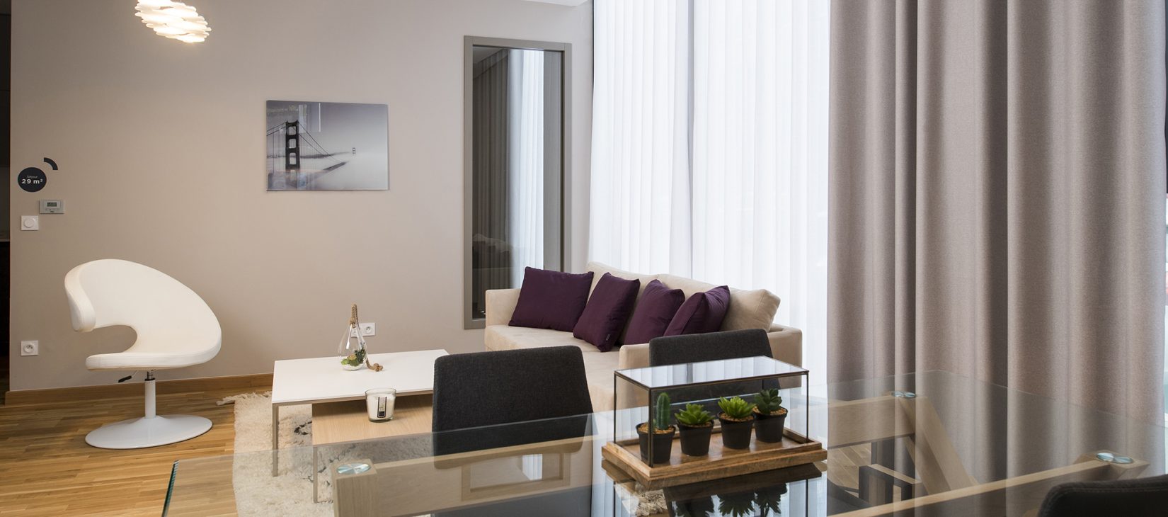 Home Concept par Diagonale : un salon recréé pour votre projet de logement neuf