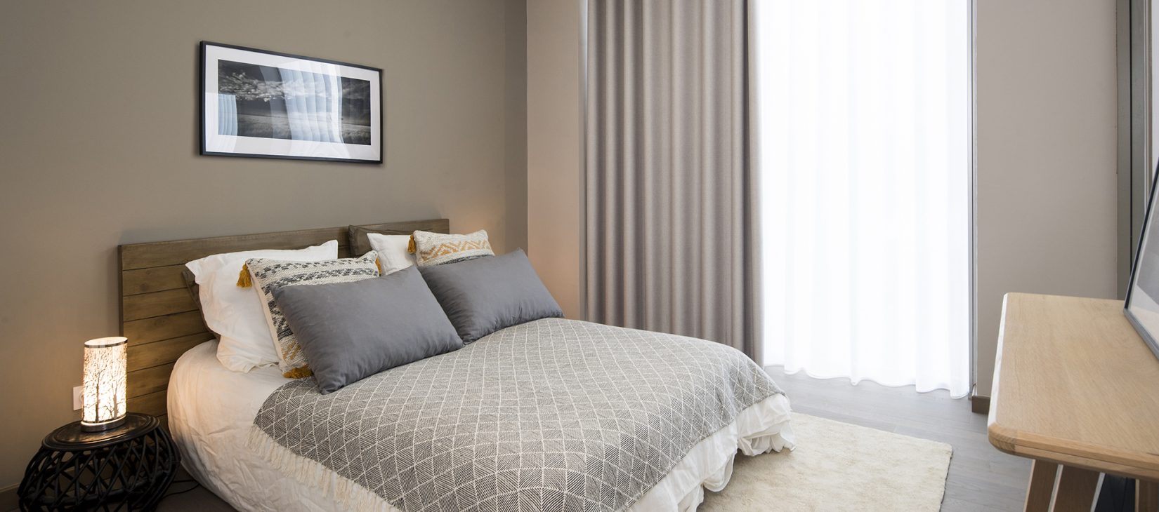 Home Concept par Diagonale : une chambre recréée pour votre projet de logement neuf