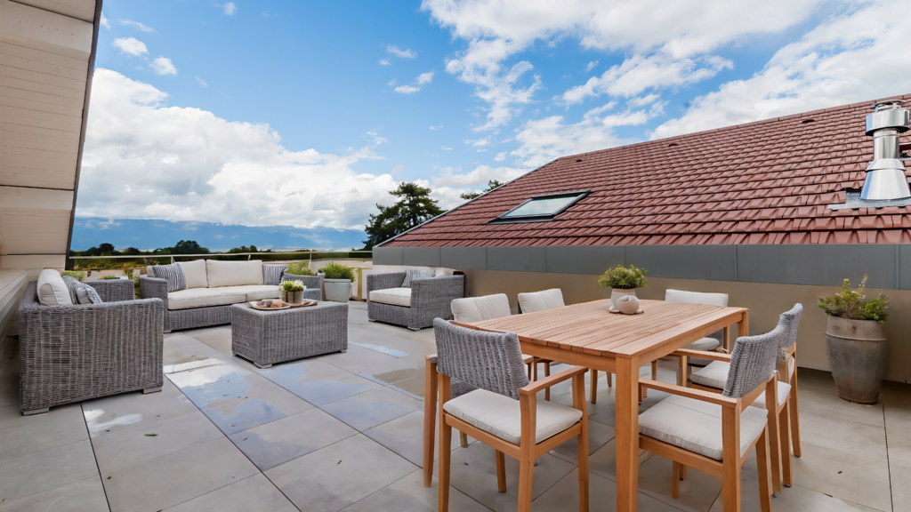 Appartement neuf collonges sous Salève Rooftop