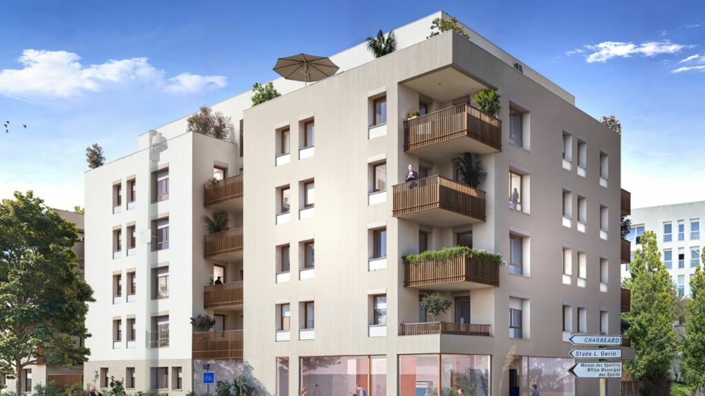 APPARTEMENT NEUF BALCON TERRASSE VÉNISSIEUX PLEIN CENTRE